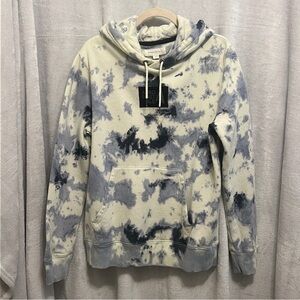 Aeropostale - Cream/Blue - Tie Dye Hoodie - M